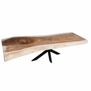 Table en bois de suar massif 300x86x90cm