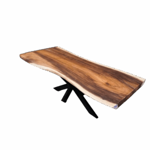 Table en bois de suar massif – 240x93x105cm