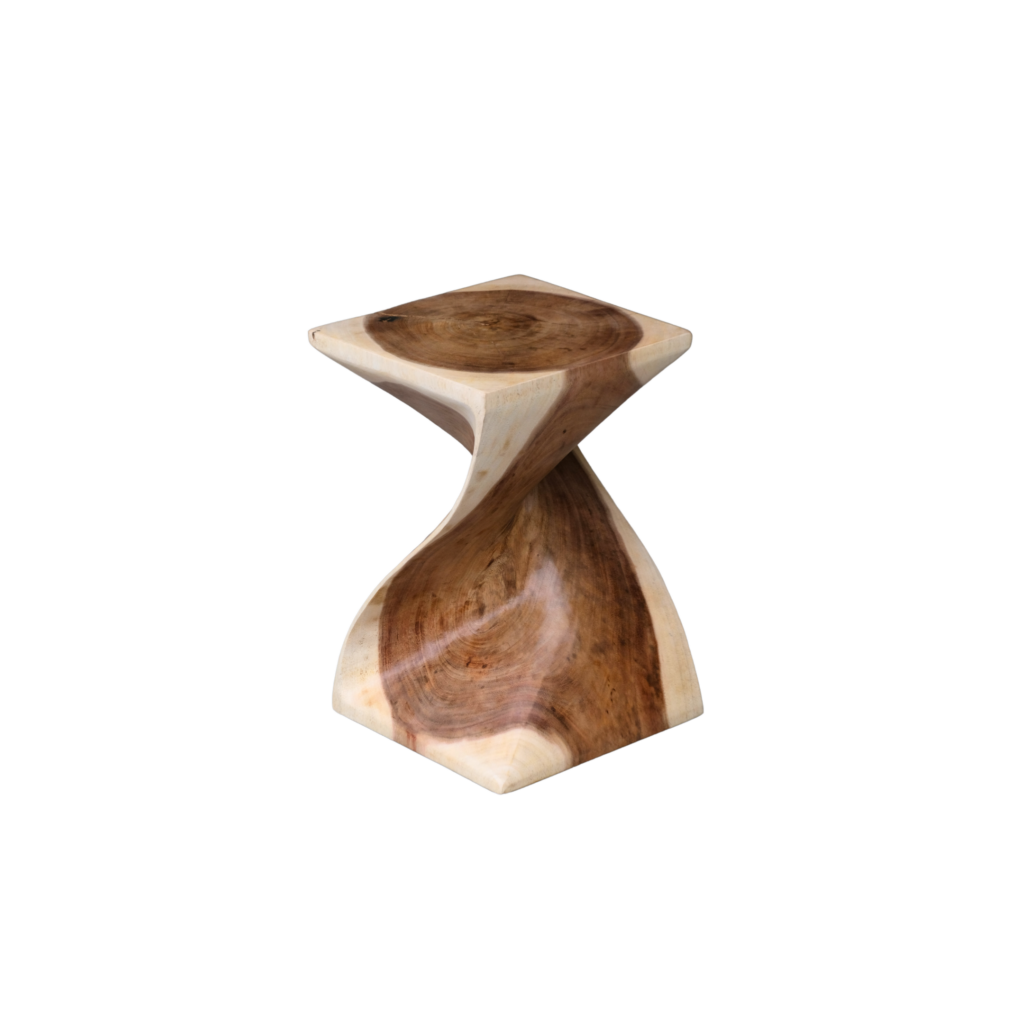 Tabouret à spirale Suar